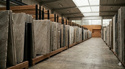 Hvilken slags benkeplate selges det flest av?