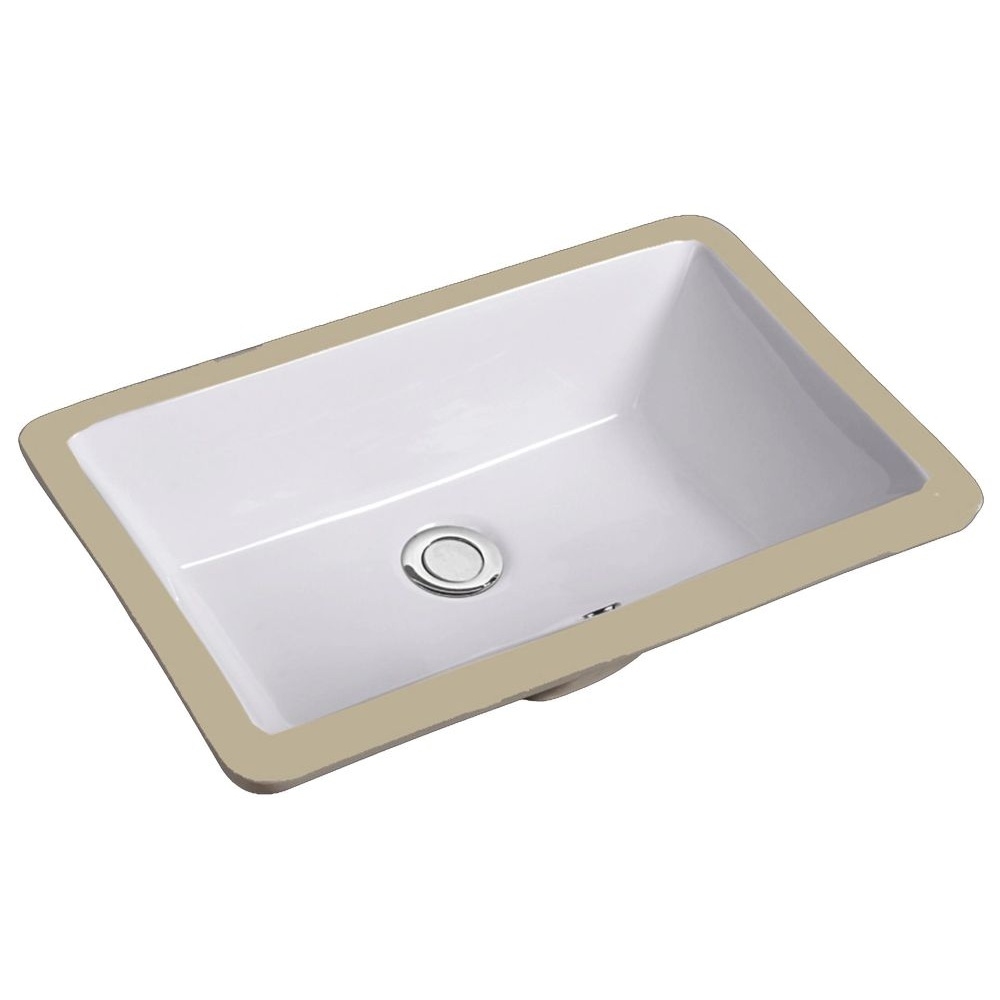 Lavabo Gino 52 Hvit porselen